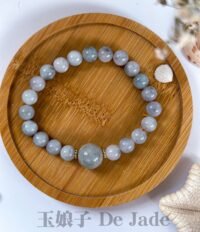 486801273_1238413541163349_72358944132481242_n 冰乌鸡翡翠手串 Icy Black Jadeite Bracelet