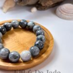 冰乌鸡翡翠手串 Icy Black Jadeite Bracelet