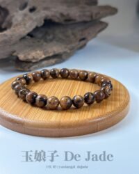 白蜜琥珀手串  White Honey Amber Bracelet