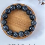 487240314_1237427291261974_1011838238130139524_n 冰乌鸡翡翠手串 Icy Black Jadeite Bracelet