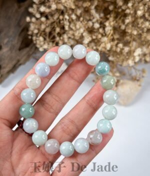 多宝翡翠手串 Multi-Color Jadeite Bracelet