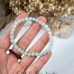 冰晴底翡翠手串 Ice Green Jadeite Bracelet