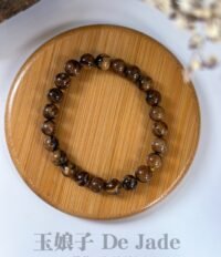 白蜜琥珀手串  White Honey Amber Bracelet