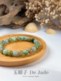 多宝翡翠手串 Multi-Color Jadeite Bracelet