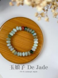多宝算盘珠手串 Multicolor Abacus Bead Bracelet