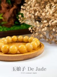 487928010_1244334080571295_5021295867068496970_n 黄翡手串 Yellow Jadeite Bracelet