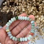 多宝算盘珠手串 Multicolor Abacus Bead Bracelet