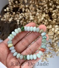 多宝算盘珠手串 Multicolor Abacus Bead Bracelet