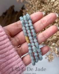 488896206_1247591313578905_7603690688321287910_n 飘蓝花翡翠长串 Blue Floral Jadeite Necklace