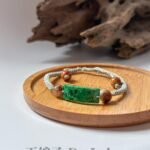 489569340_1246587417012628_7482334470461813263_n 花青翡翠手牌 Flower-Green Jadeite Bracelet
