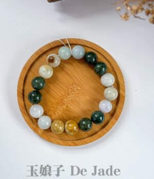 多宝手串 Multi-Colored Jadeite Bracelet