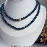 墨翠长串 Black Jadeite Necklace