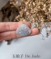 18K笑佛吊坠 Laughing Buddha Pendant