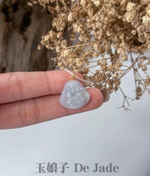 18K迷你款笑佛吊坠 Mini Laughing Buddha Pendant