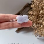 18K紫貔貅吊坠 18K Purple Pixiu Jadeite Pendant