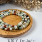 多宝翡翠长串 Multicolor Jadeite Necklace