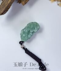 487457180_1242510354087001_5261747789924036974_n 苹果绿貔貅吊坠 Apple Green Pixiu Pendant