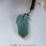 仿古盾牌龙吊坠 Antique Shield Western Dragon Pendant