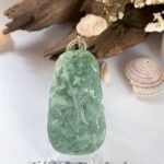 487690039_1240128400991863_5757573804589165072_n 苹果绿齐天大圣吊坠 Apple Green Monkey King Pendant