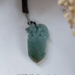 仿古盾牌龙吊坠 Antique Shield Western Dragon Pendant