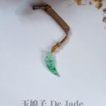 3D正阳绿龙牙貔貅吊坠 Dragon Tooth Pixiu Pendant