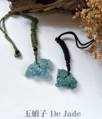 3D蓝水貔貅吊坠 Blue Water Pixiu Pendant