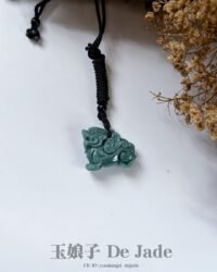3D蓝水貔貅吊坠 Blue Water Pixiu Pendant
