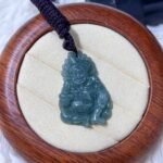 蓝水济公吊坠 Blue Water Ji Gong Pendant