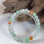 多宝翡翠手串 Multi-Color Jadeite Bracelet