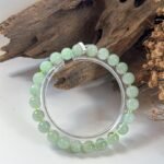苹果绿翡翠手串 Apple Green Jade Bracelet