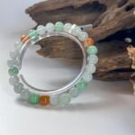 多宝翡翠手串 Multi-Color Jadeite Bracelet