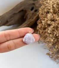 WhatsApp Image 2025-12-03 at 10.36.57 PM (1) 18K 紫笑佛吊坠 Purple Laughing Buddha Pendant