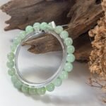 苹果绿翡翠手串 Apple Green Jade Bracelet