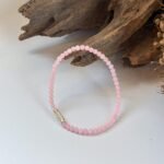 冰粉紫翡翠手串 Icy Pink Purple Jade Bracelet