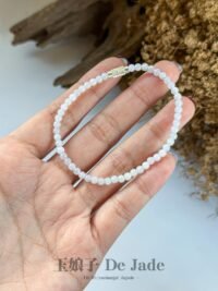 淡紫翡翠手串 Light Purple Jadeite Bracelet