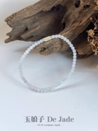 淡紫翡翠手串 Light Purple Jadeite Bracelet