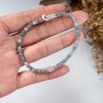 冰乌鸡手串 Icy Black Jadeite Bracelet