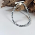 冰乌鸡手串 Icy Black Jadeite Bracelet