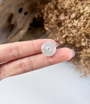 冰平安扣 Icy Jade Peace Pendant