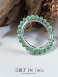 满绿翡翠手串 Full Green Jade Bracelet