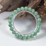 满绿翡翠手串 Full Green Jade Bracelet