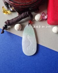 山水吊坠 Landscape Jade Pendant