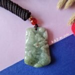 山水吊坠 Landscape Jade Pendant