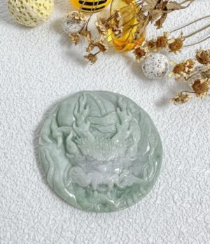 484514004_1229680185370018_5993628570851212202_n 龙牌吊坠 Jadeite Dragon Pendant