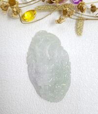 龙牌吊坠 Jadeite Dragon Pendant