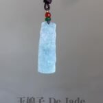 竹节翡翠吊坠 Bamboo Jade Pendant