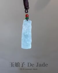 竹节翡翠吊坠 Bamboo Jade Pendant