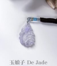 紫翡白菜吊坠 Purple Jade Cabbage Pendant