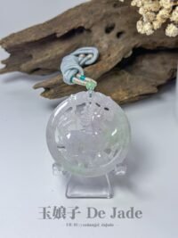 春彩马吊坠 Spring Color Jade Horse Pendant