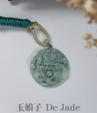 487383209_1241288720875831_8656878085205754123_n 游龙戏珠吊坠 Jadeite Dragon Pendant